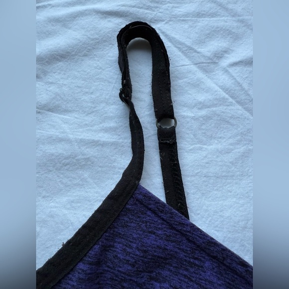 Beyond Yoga Spacedye Purple and Black Sports Bra Small - Picture 5 of 9